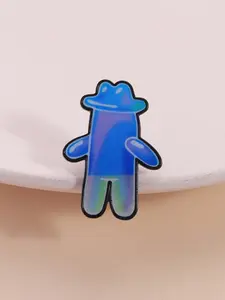 Bubble Spongebob Badge, Lapel Pin, Vintage Cartoon Trendy Design, Transparent Geometric Shape, Suitable for Anime Lovers, Animation Lovers, Nostalgic Fans and Collectors, All Seasons