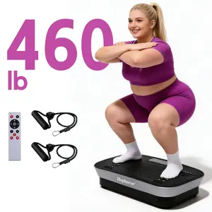 HopHorse 460LB 3D Vibration Board Plate Exercise Machine Whole Body Workout Portable Vibrate Fitness Platform,high quality gift