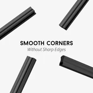 goldenwarm 25 Pack Black /Gold Drawer Konbs Adjustable Cabinet Knobs Matte Black Dresser Knobs Cabinet Handles Adjustable Hole Distance