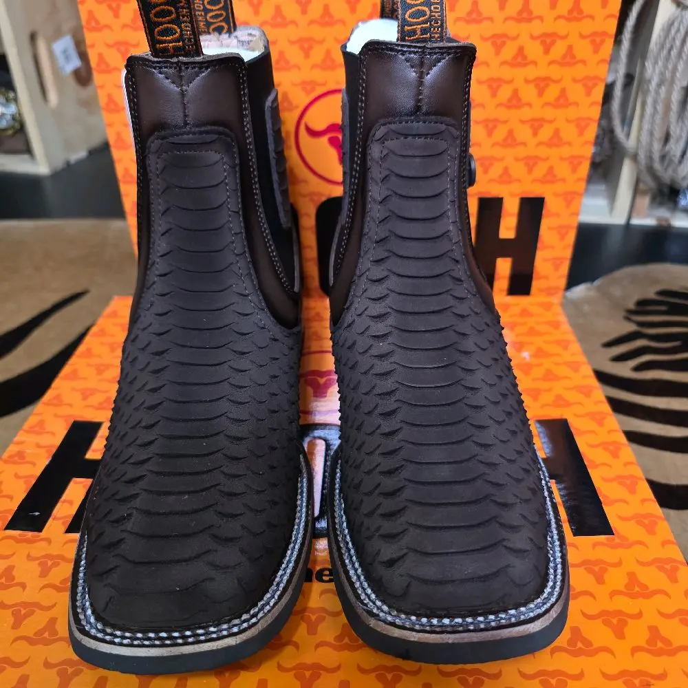 Men's Leather Brown Cowboy Boots