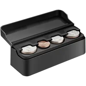 Holder for ,  Change Organizer Compatible with  of Different Sizes, Dash-Mounted Holder Suitable for  , (Black)