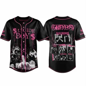 $uicideboy$ Underground Rap Baseball Graphic Tee HY1673