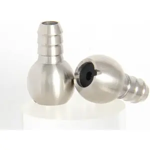2 Pack  Cannon Straw Weights Sinkers Replacement Stainless Steel Dip Tube  Ball Filter for  Washer  Cannon Dip Tubes   Blaster  Snow  Lance Soap  Sprayer