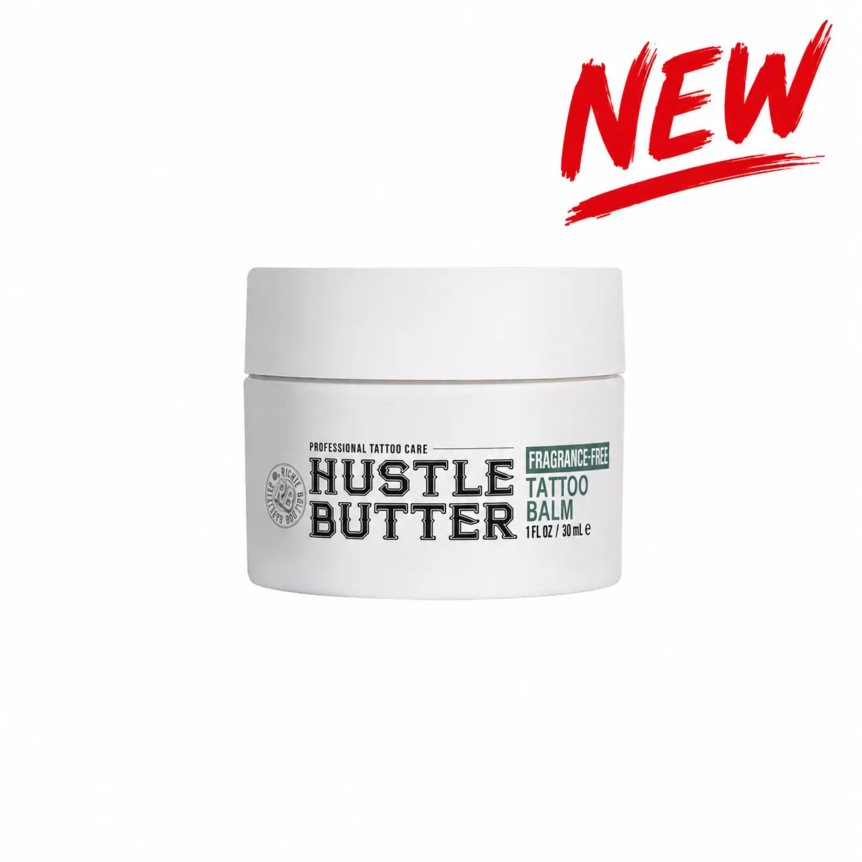 Hustle Butter Fragrance-Free Tattoo Balm For New & Older Tattoos - Safe While Healing - Moisturizes and Rejuvenates Tattoo Aftercare Cosmetics