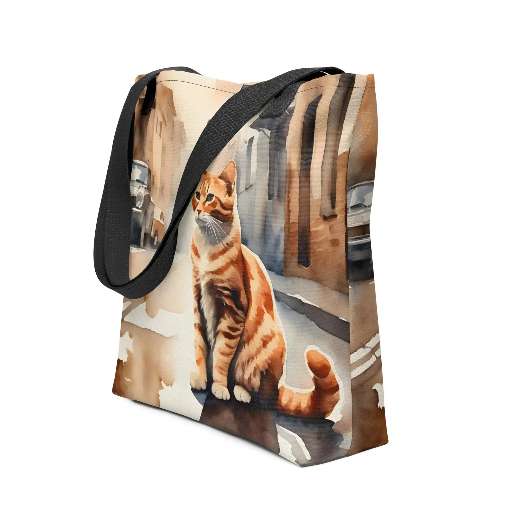 Kitty Cat Tote Bag for Stylish Urban Adventures