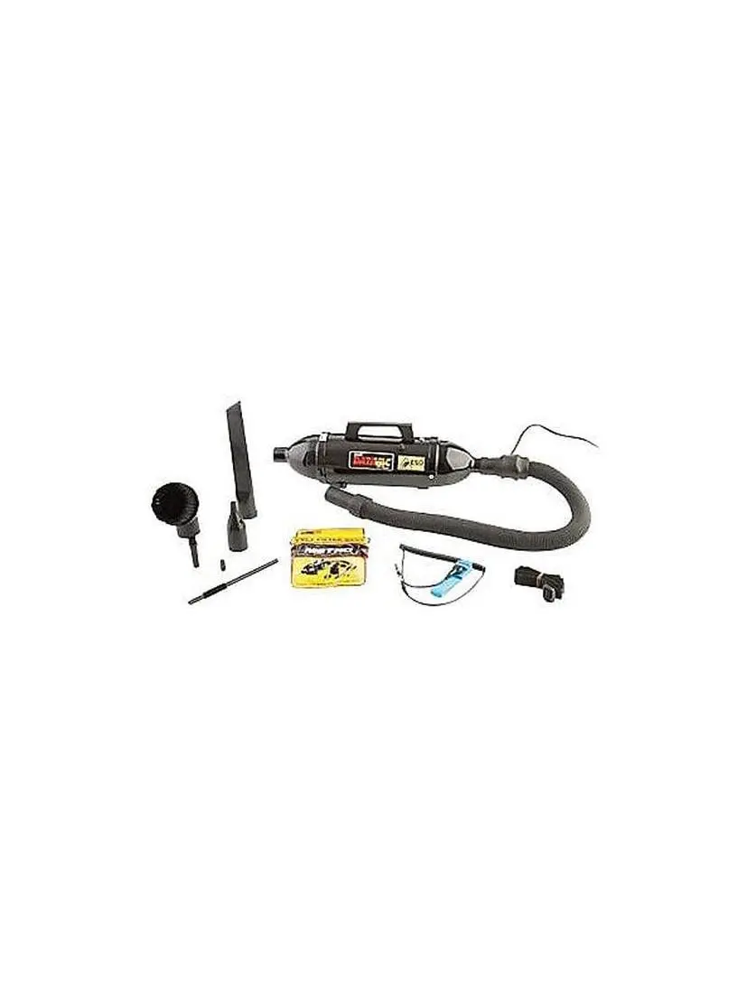 MDV-1ESD Portable 120V Data Vac Tech Series ESD Safe Static Dissipative Vacuum Blower & Vacuum Cleaner, Black
