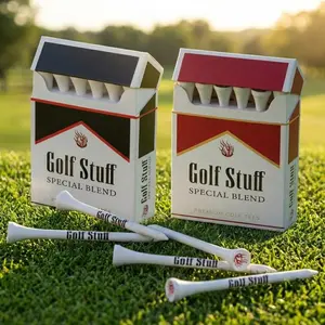 Golf tees, uniquely designed and fun golf accessories, a great gift choice for male golfers, improve driving distance and accuracy, new golf equipment.