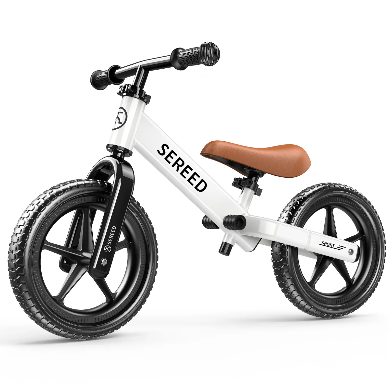 SEREED Toddler Balance Bike for 18 Months to 5 Years Old No Pedal Kids Bike Toy with Tool-Free Adjustment Safe Carbon Steel Frame & All-Terrain Tires Birthday Gifts for Boys & Girls, kids  learning  bike Spring glow up，#tiktokshopbacktoschool #glowup