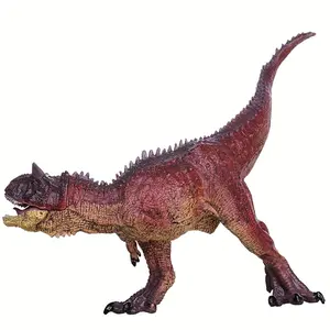 Bull Dragon Dinosaur Model, PVC Material, Movable Mouth, Collectible Figure, Realistic Dinosaur Model, No Battery Needed