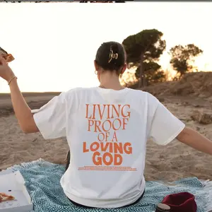 Living Proof Of A Loving God Quote Shirt, Christian Day Shirt, Christian Clothing, Jesus Shirt, Christian Hoodie and Sweater; T-shirt