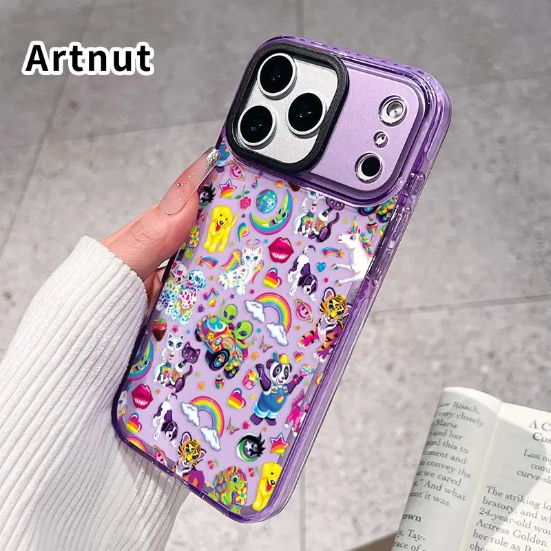 Whimsical Fantasy Menagerie Patterned Smartphone Casing for iPhone 17 Pro Max, 16, 15 Plus, Air, 14, 13, 12, 11 Handheld Cellphone Devices - Anti-Yellowing Transparent, Durable Bumper, Shockproof Cover, Protection