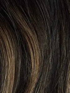 16" Off Black Bronde Balayage Halo® Hair Extensions (140g)