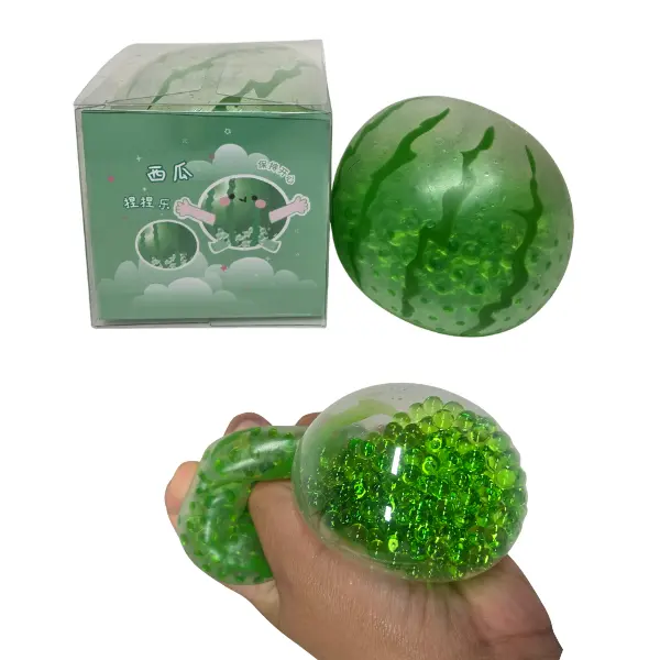 Watermelon Squishy Water Beads Stress Relief Fidget Toy