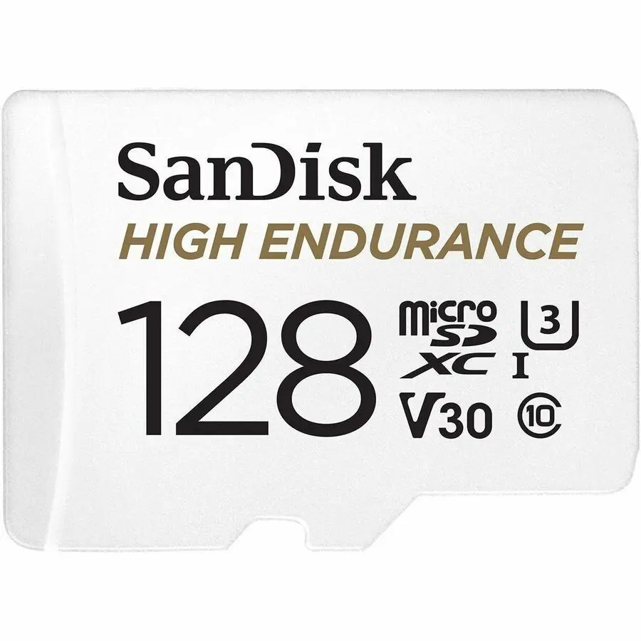 SanDisk High Endurance 128 GB Class 10 microSD 1