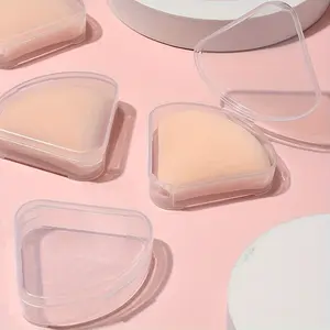 1PC Petal puff storage box, convenient travel storage box for beauty puffs, Makeup Accessories Organizer, Portable Cosmetic Storage