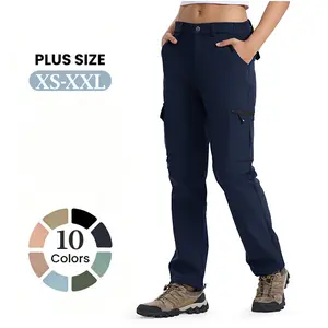 TBMPOY Women's Waterproof Windproof Outdoor Hiking Snow Ski Insulated Pants