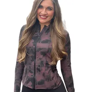 Active Floral Jacket, Activewear, Women’s Activewear, Align Look-Alike Jacket, Sporty Jacket, Spring Jacket, Women’s Gym Outfit
