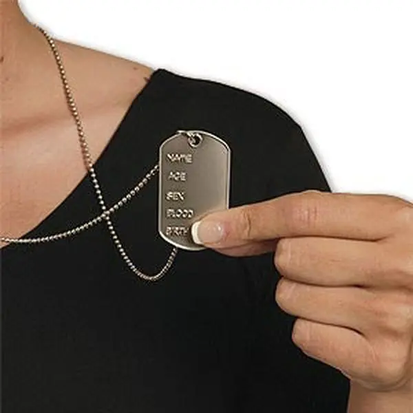 Dog Tag Necklace Dog Tag Necklace