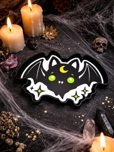 Spooky Bat Trinket Tray –  Jewelry & Bead Organizer