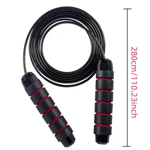 Jump Rope for Workout Fitnes, Tangle-Free Rapid Speed Skipping Rope for Boxing Weight-loss,PVC Rope