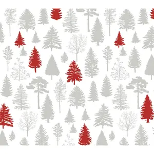 NextWall Winter Forest Peel and Stick WallpaperRoll