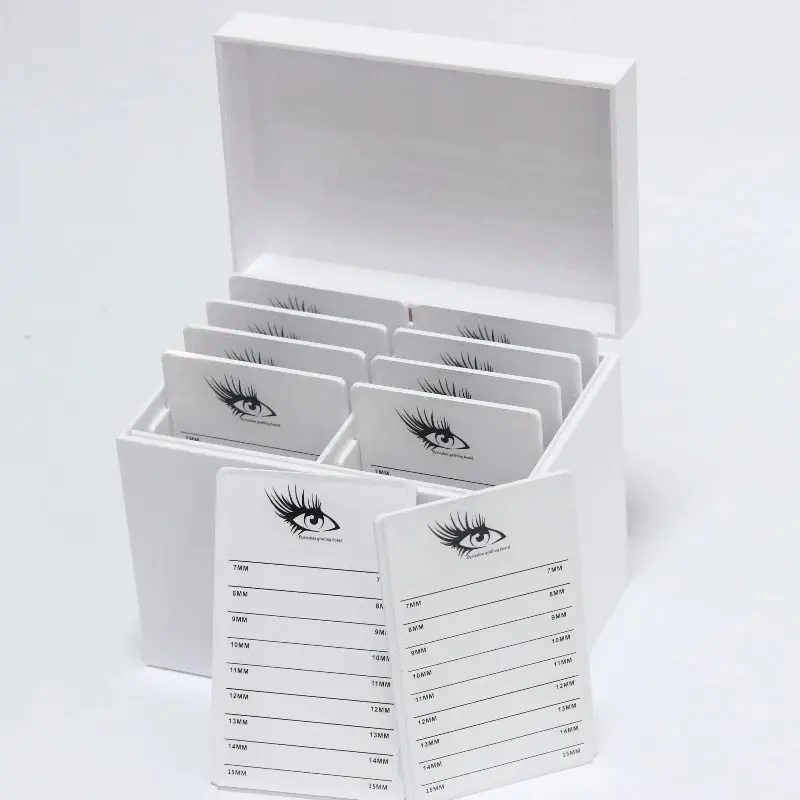 Dust-Proof Acrylic Lash Storage Box, 10-Layer Lash Organizer, Beauty Salon Tool, Lash Separating Tray, Essential Makeup Accessories