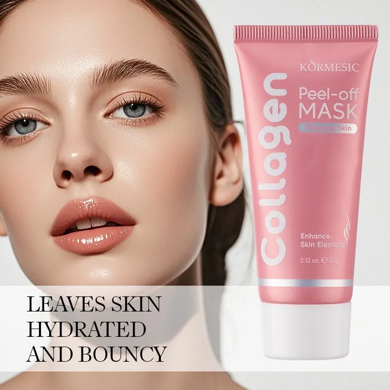 Collagen Fruit Gel Mask, Hydrating, Smooths Fine Lines, Tightens and Moisturizes, Multi-Effect Repair, Brightens Dark Spots, Hyperpigmentation, Even Skin Tone, Radiant, Moisturizing, 60g
