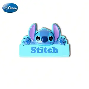 1PC Disney Officially Licensed Stitch Minnie Fridge Magnets Magnetic Clips Cute Carton Figural Magnets for Locker Decorative Magnets for Refrigerator Office Kitchen Blackboard Birthday Party Gifts Christmas