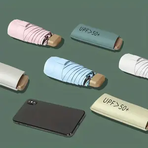 High-Value Mini Portable Foldable Umbrella, Sun Protection & UV Shield, Compact Pocket Design, Ideal for Rainy & Sunny Days