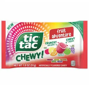 Tic Tac Chewy Fruit Adventure: 24-Piece Display Tic Tac Chewy Fruit Adventure: 24-Piece Display
