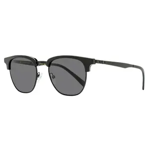 Ferragamo Square Brow Line Sunglasses SF307S 001 Black 53mm
