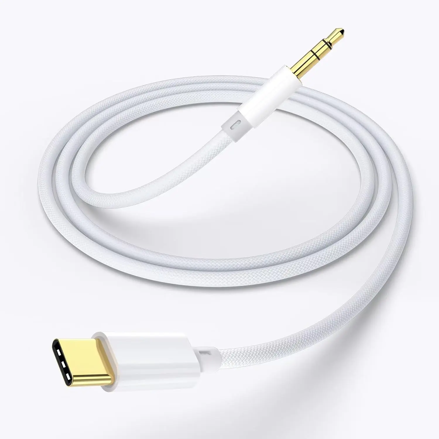3.3ft USB Type C to 3.5mm Audio Aux Jack , Compatible with  16/15 Pro Max/15 Pro/15 Plus, Galaxy S24/S23, Pixel 9