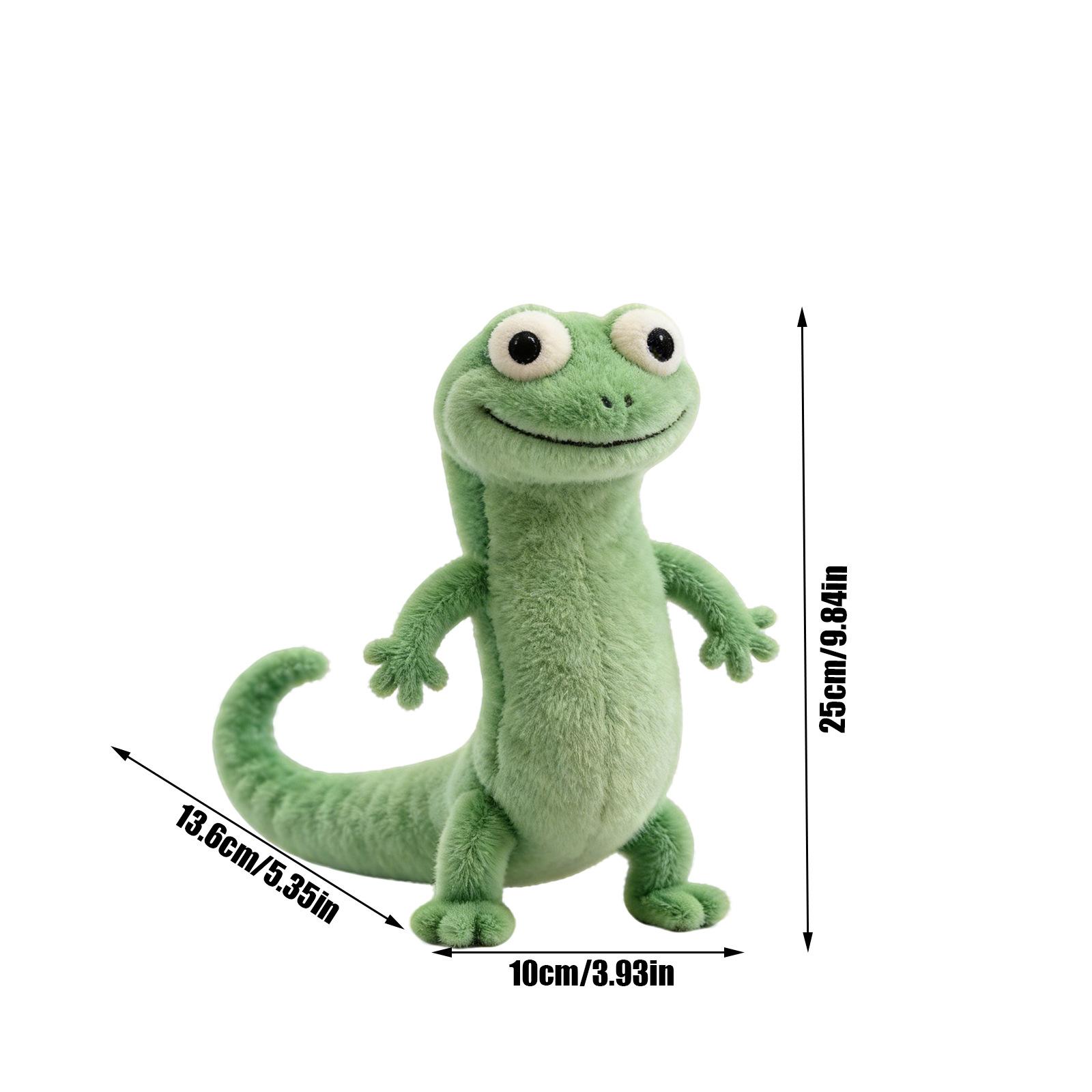 Soft Plush Toys, King George Movie Beaver and Lizard Plush Toy, Cute Animal Stuffed Dolls for Young People