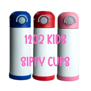 12 Oz Kids Tumbler Sippy Cup