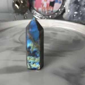 Flashy Labradorite Tower