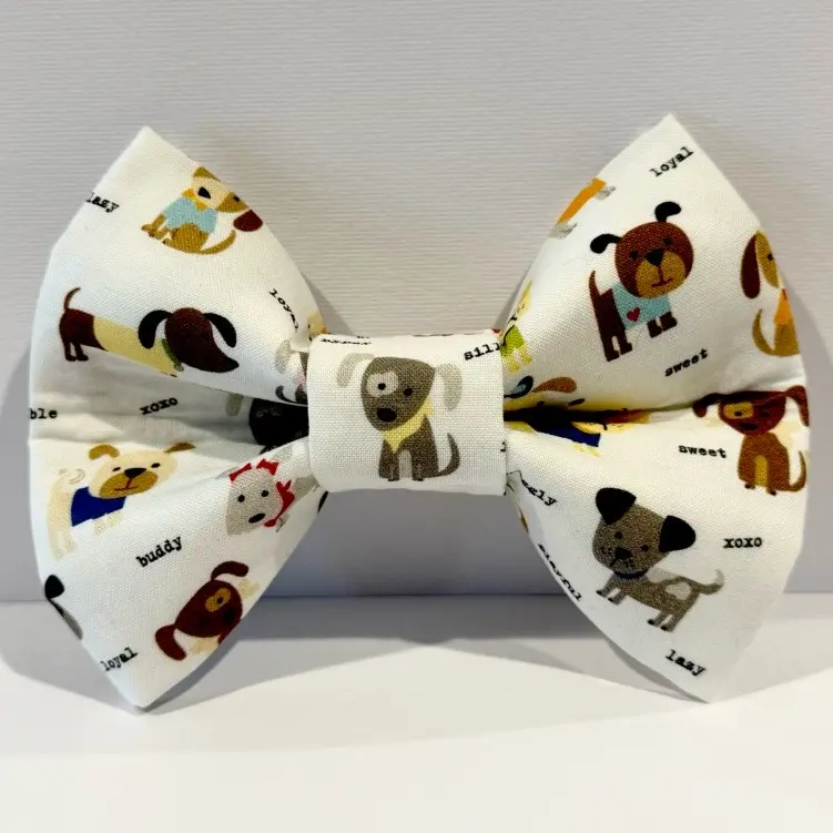 DOG DAY-Handmade Puffy Bow tie