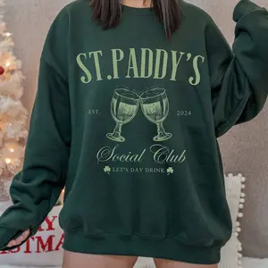 St Paddys Day Crewneck, St patricks day crewneck, irish, matching shamrock shirt, lucky crewneck, saint patricks day crewneck sweatshirt