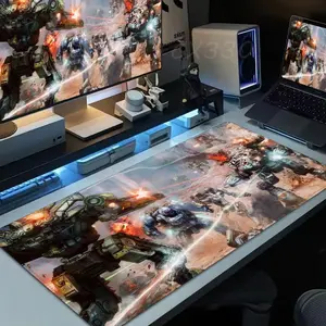 Game BattleTech Mouse Pad High definition printing Computer Mousepad Office 1000x500mm 900×400mm 800×400mm 600x300mm XXL Pc Game Mousemat Non-slip Rubber Keyboard Deskmat