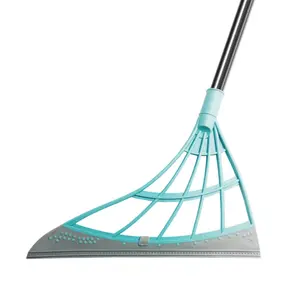 Easy Two-in-One Non-Stick Cleaning Brush - The magic dust-removing cloth for floors, the scraper for windows. An ideal choice for kitchens, bathrooms and offices.