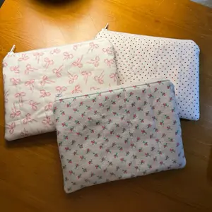 Handmade Quilted Zipper Pouch