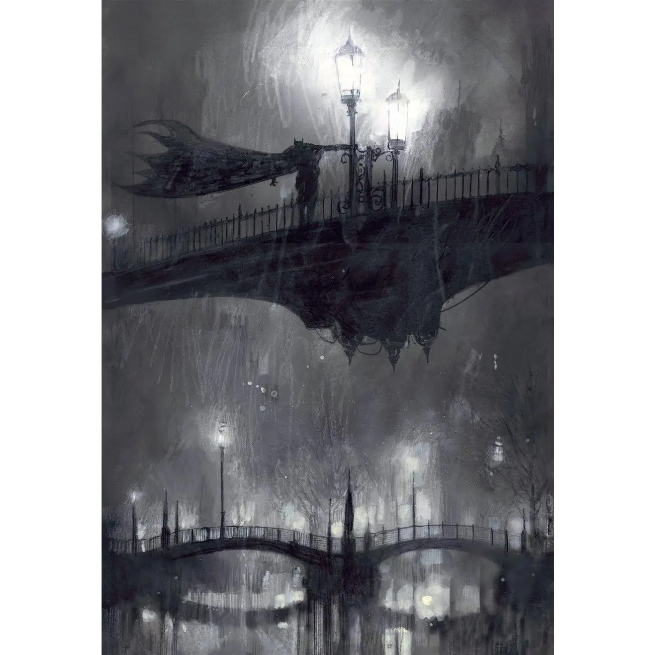 Batman Sienkiewicz SIGNED When the Knight Comes NYCC 2025 Paper Print Limited Edition of 15 - Printers Proof Edition