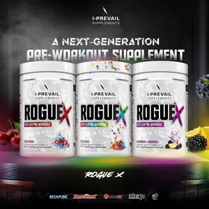 Rogue X - Next Gen Pre Workout Max Output Intense Bloodflow Laser Focus 20 Servings