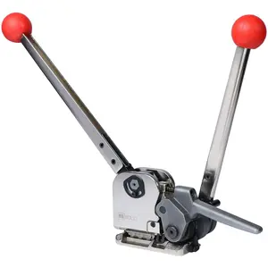 U.S. Solid Manual Steel Strapping Tool – 3-in-1 Sealless Combination Banding Tool for 1/2", 5/8", and 3/4" Steel Straps