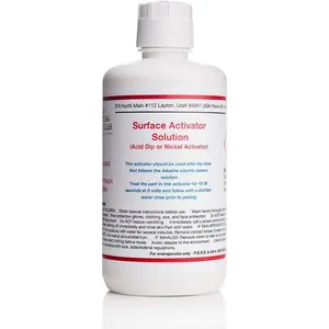 32 oz/1 Liter Surface Activator Solution Activator for Nickel Copper Brass & Silver