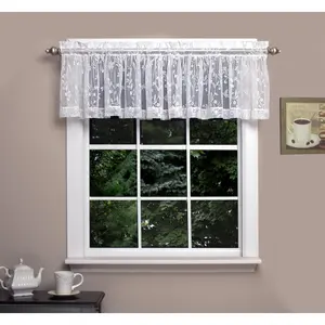 Isabella Lace Ruffled Valance