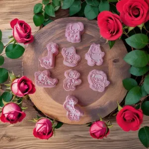 Animal Shaped Cookie Cutter, 8pcs/set Cute Animal Press Biscuit Mold, Baking Mold for Home Kitchen Baking House, Pastry Decorating Tools, Pastry Decorative Kit