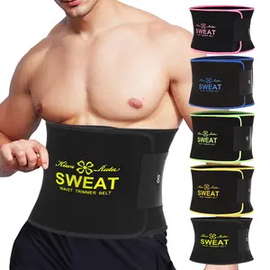 CATTIBOR Sauna Belt For Men and Women,Sweat Wap Waist Trainer Belt Shapewear,Waist Trimmer Cincher Belt for Sports Runnging Workout Training GYM,Sauna Belt Womenwear & Menwear Sport Underwear,5 Color Choose