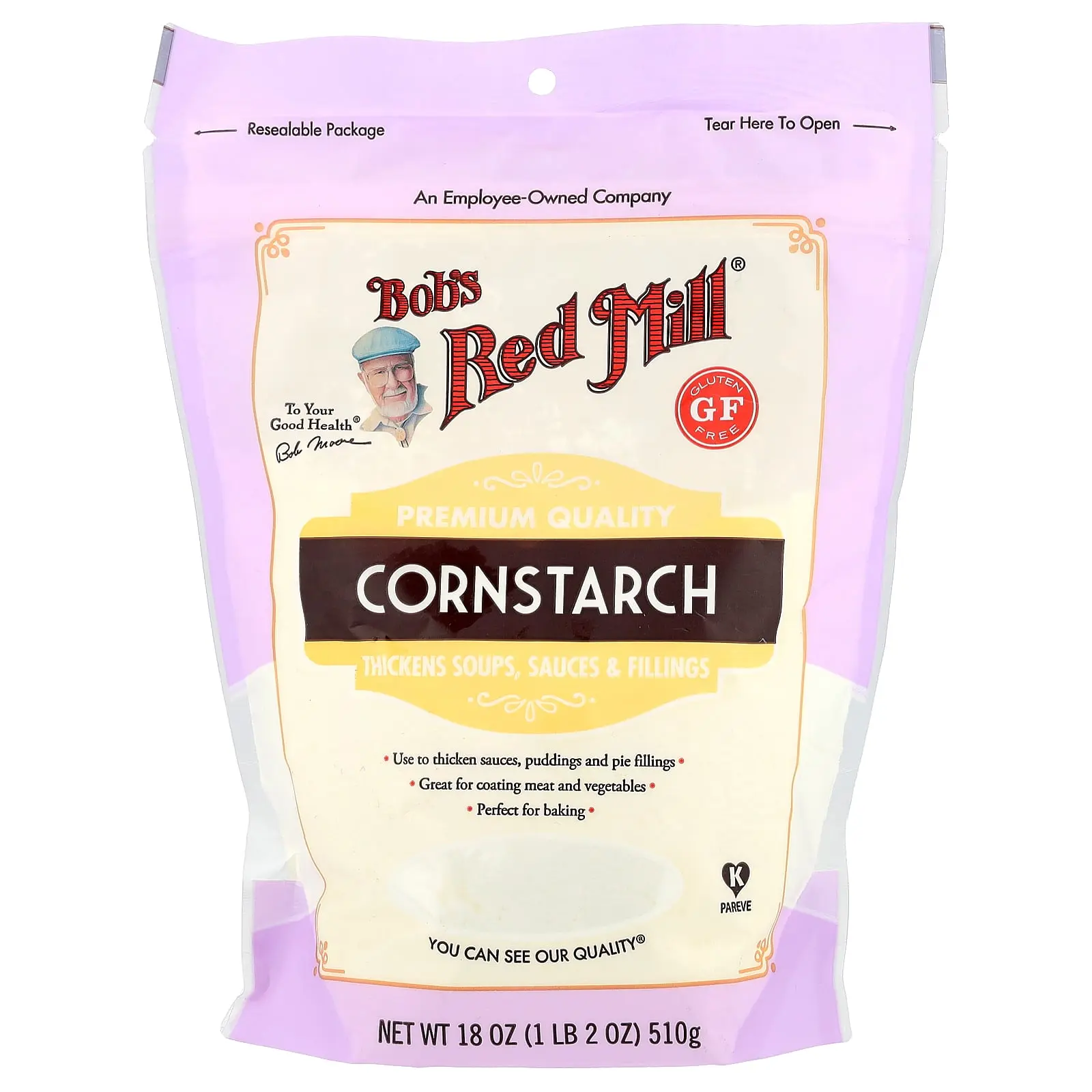 Bob's Red Mill Cornstarch, 18 oz (510 g) Bob's Red Mill Cornstarch, 18 oz (510 g)