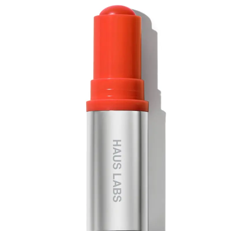 Haus Labs Glassy Blush Balm in Glassy Tangelo - Perfect for Enhancing Your Natural Glow