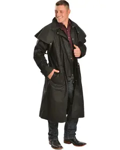 Outback Trading Co Men's Co. Men'S Long Oilskin Duster - 2042 Brown